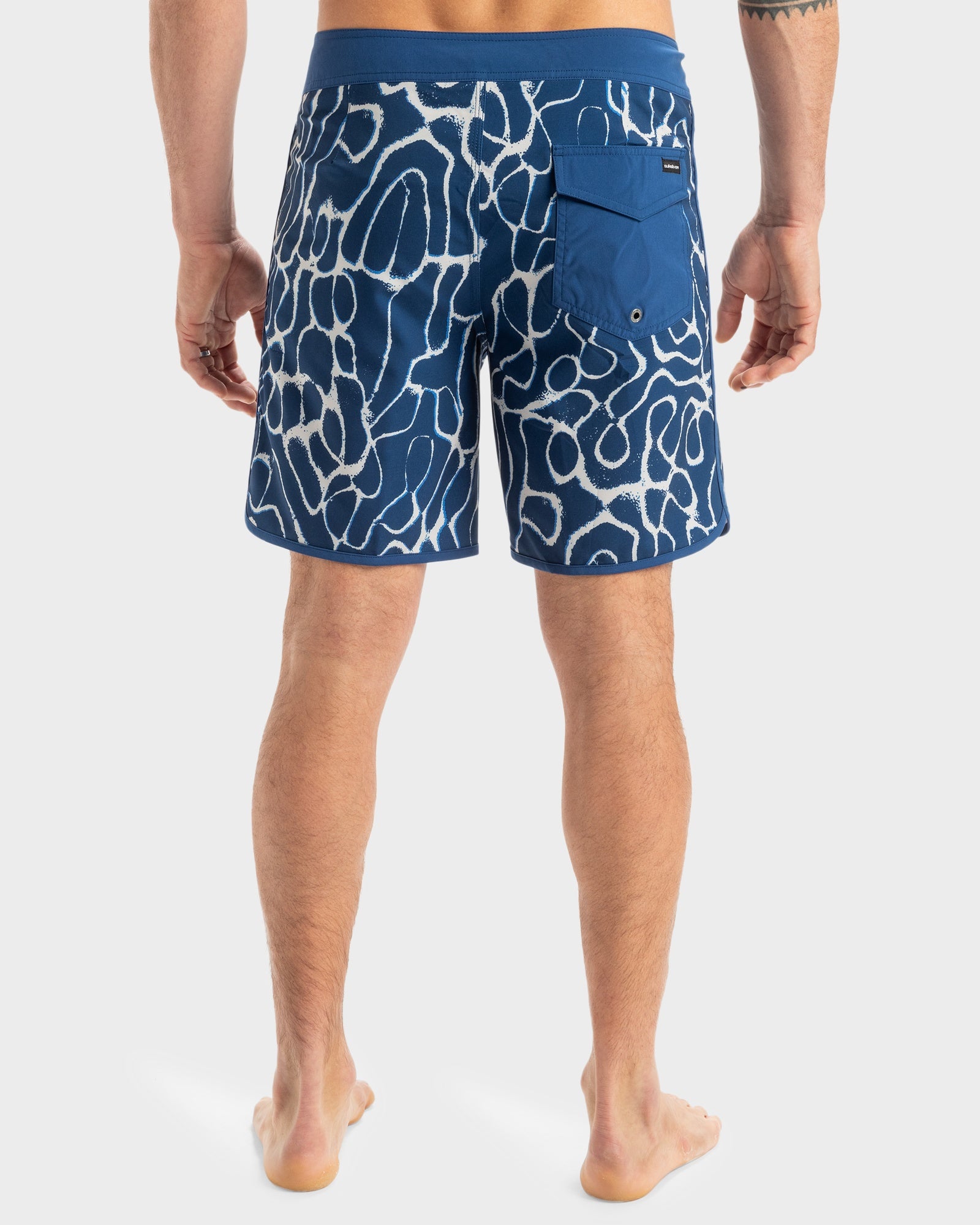 Mens Surfsilk Scallop 18" Boardshorts