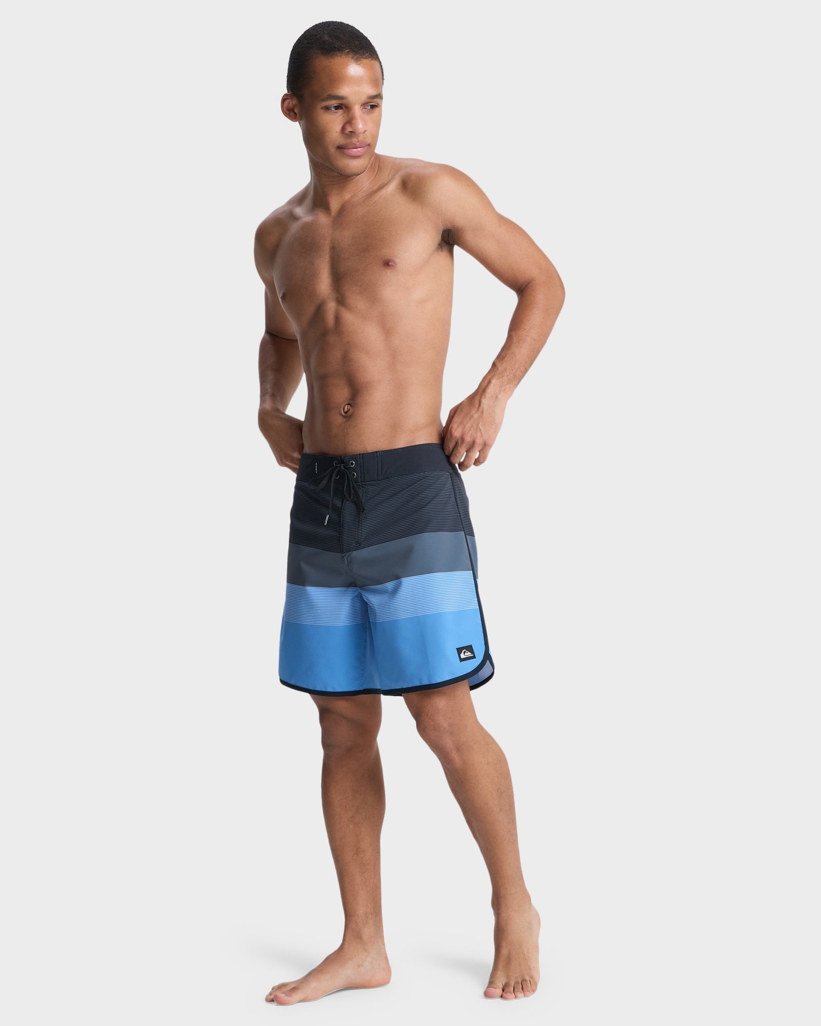Mens Surfsilk Scallop 18" Boardshorts