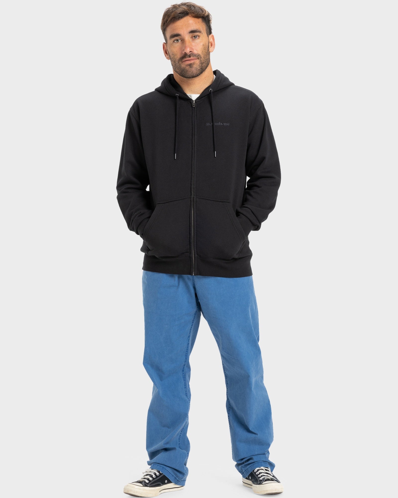 Mens Salt Water Zip-Up Hoodie