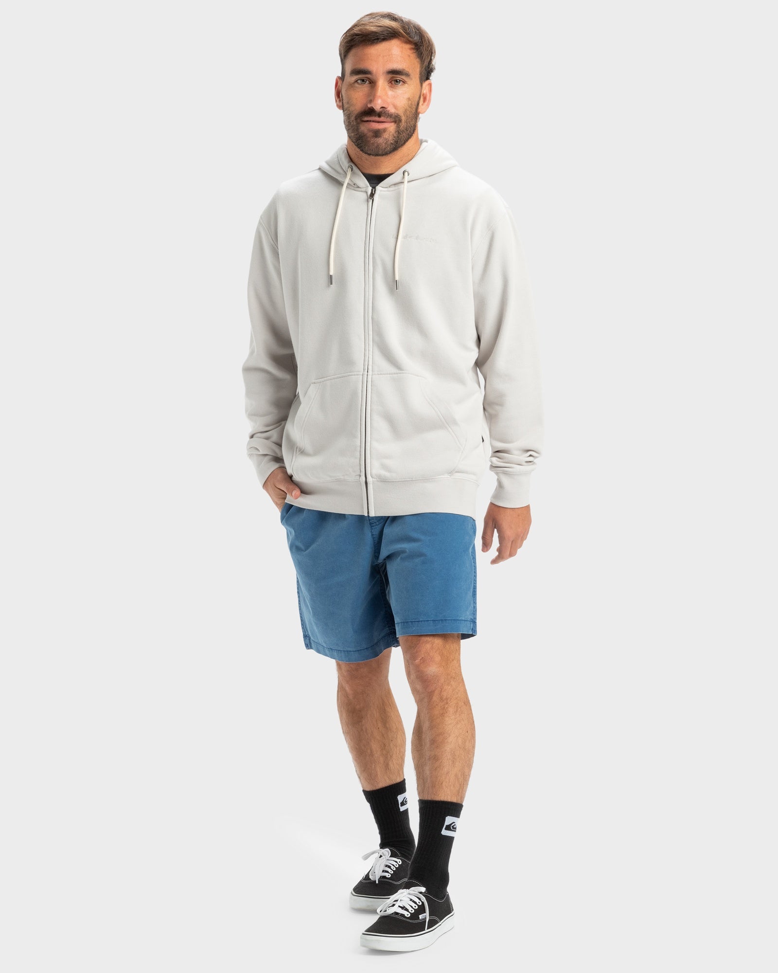Mens Salt Water Zip-Up Hoodie