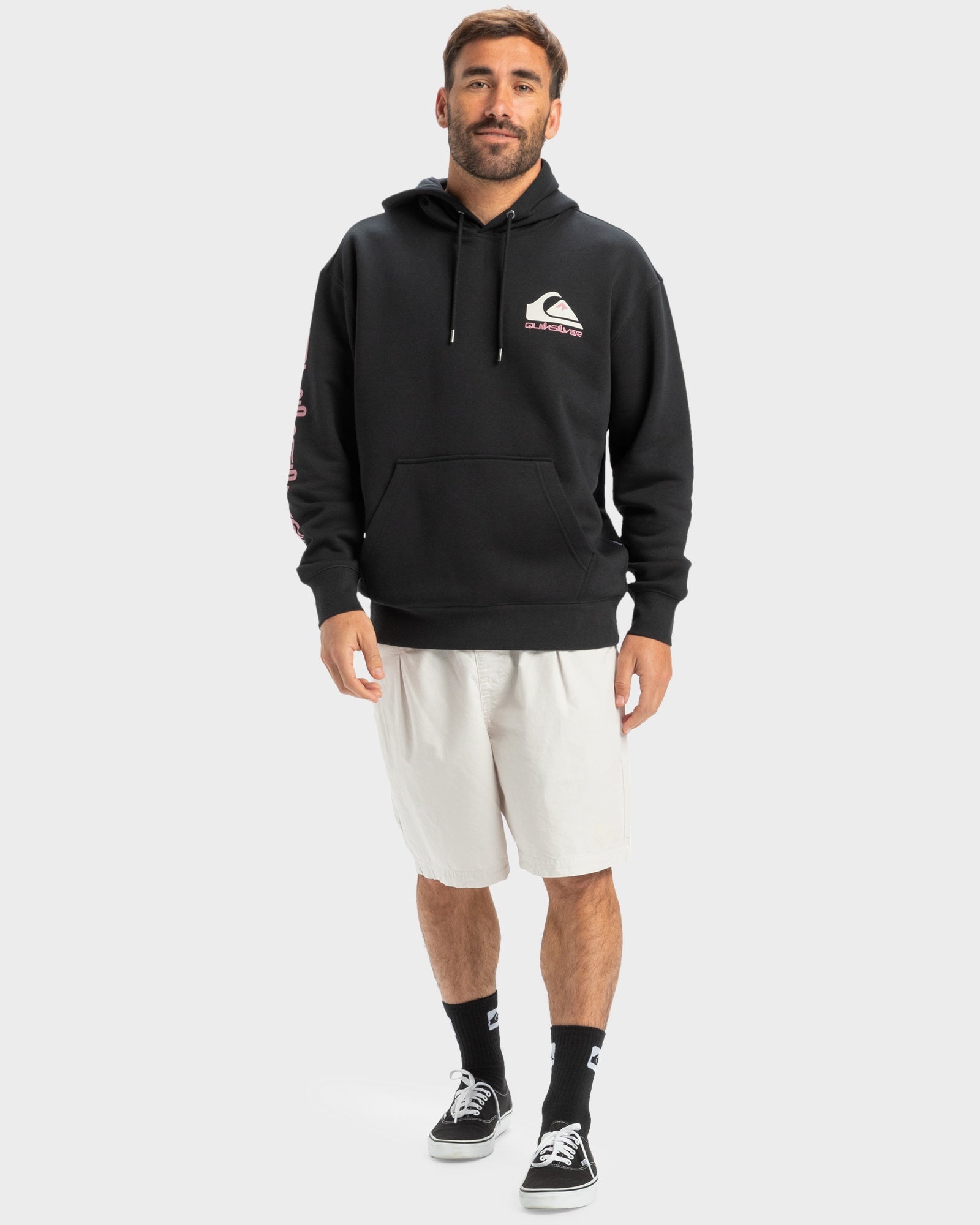 Mens Omni Logo Pullover Hoodie