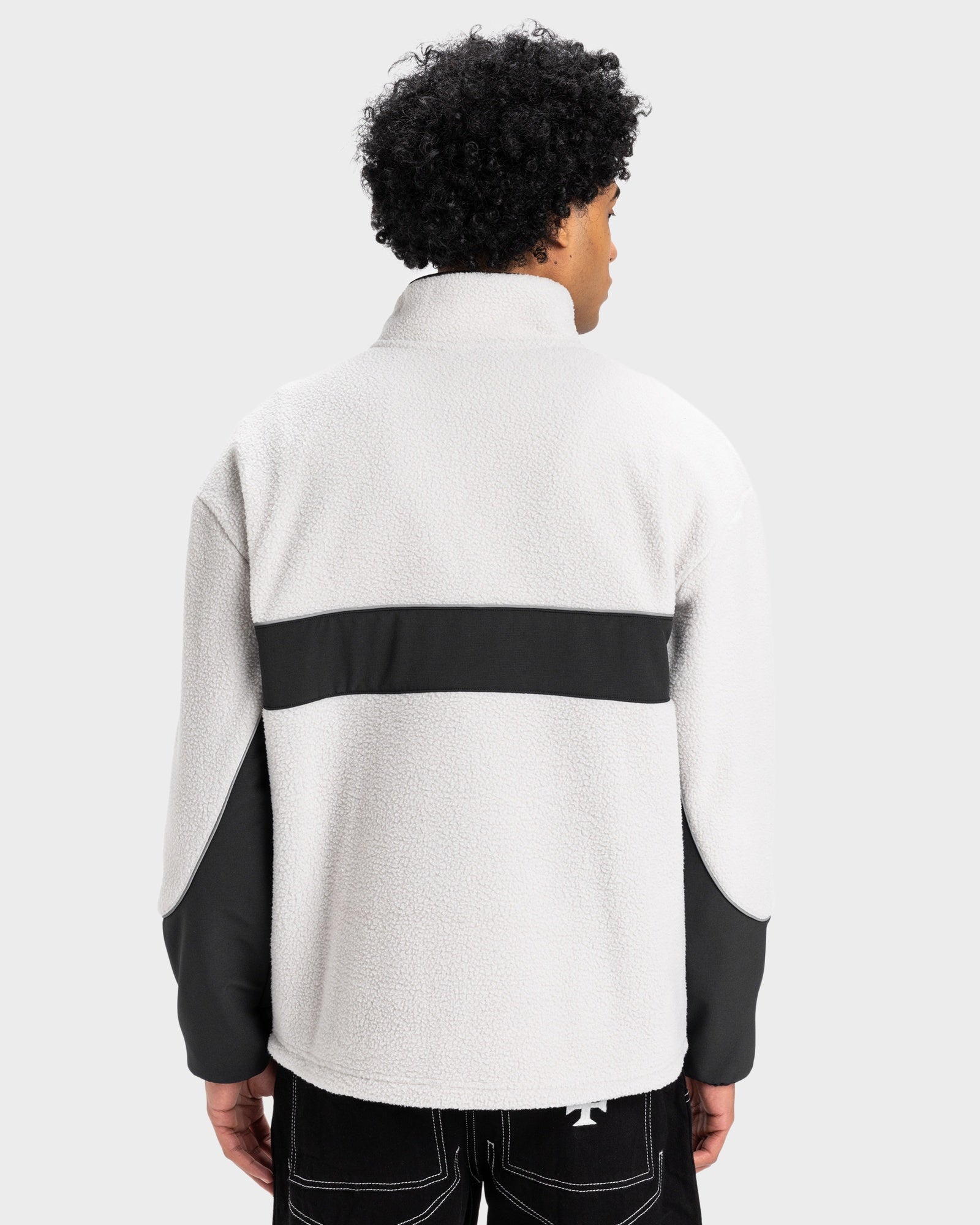 Mens Mercury Half Zip Polar Fleece Top