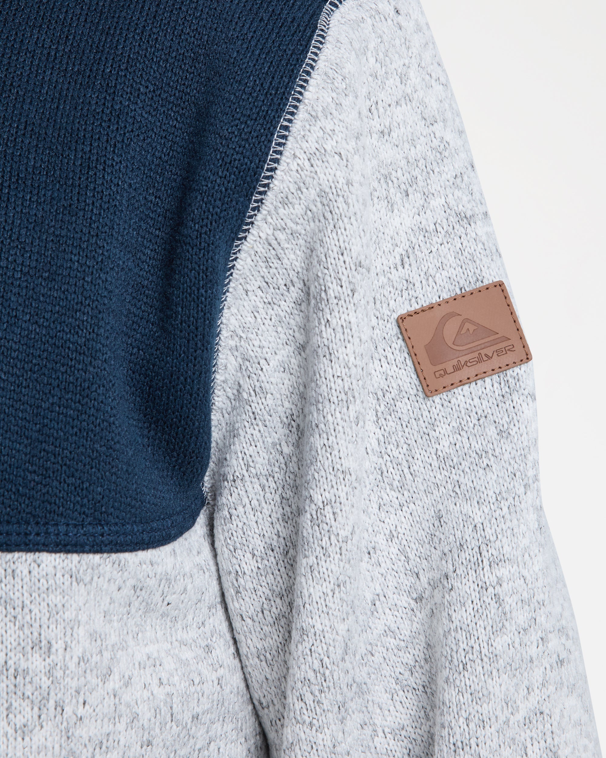 Mens Keller Block Zip Up Hoodie