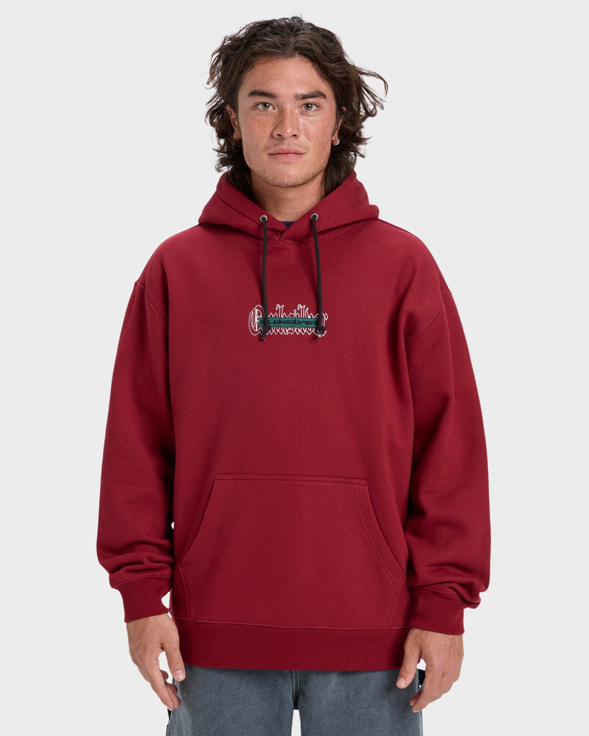 Mens Double Up Pullover Hoodie