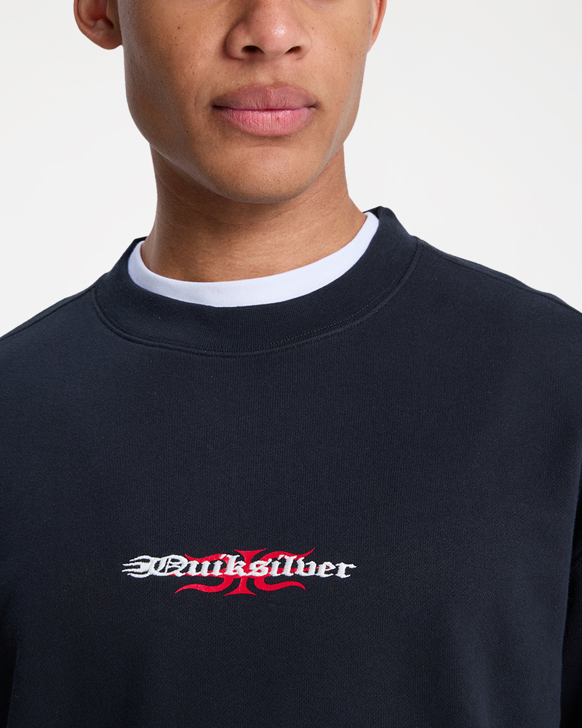 Mens Mercury Trident Crew Neck