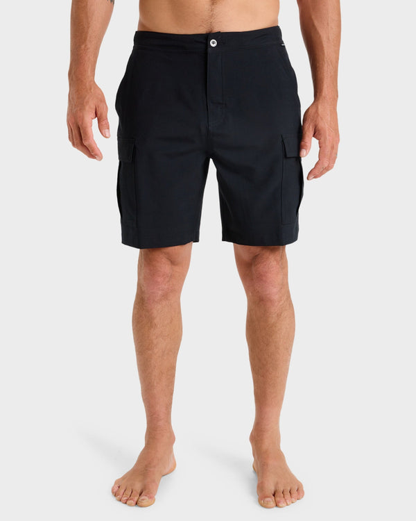 Mens Half Jam Cargo Hybrid Shorts