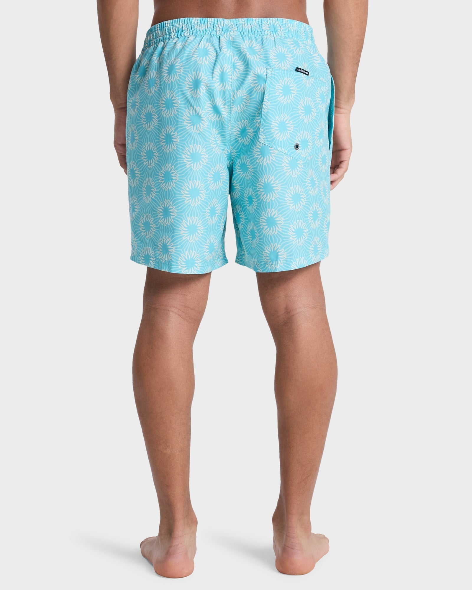 Mens Everyday Printed 17" Swim Shorts