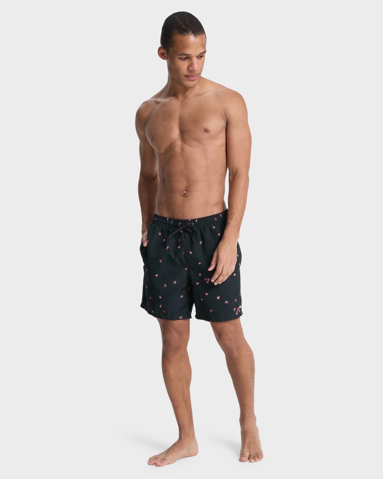 Mens Everyday Printed 17" Swim Shorts