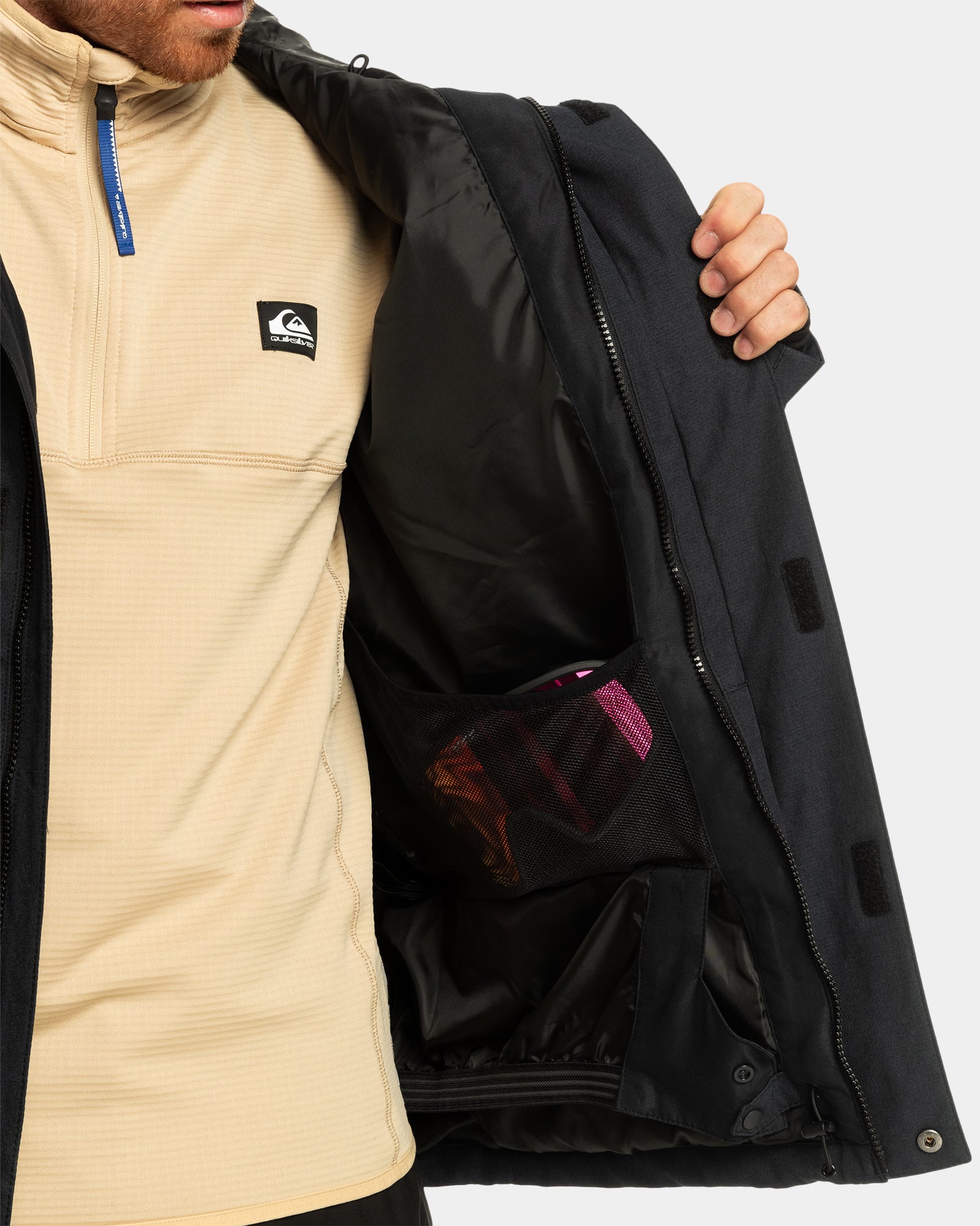 Mens Mission Solid Snow Jacket