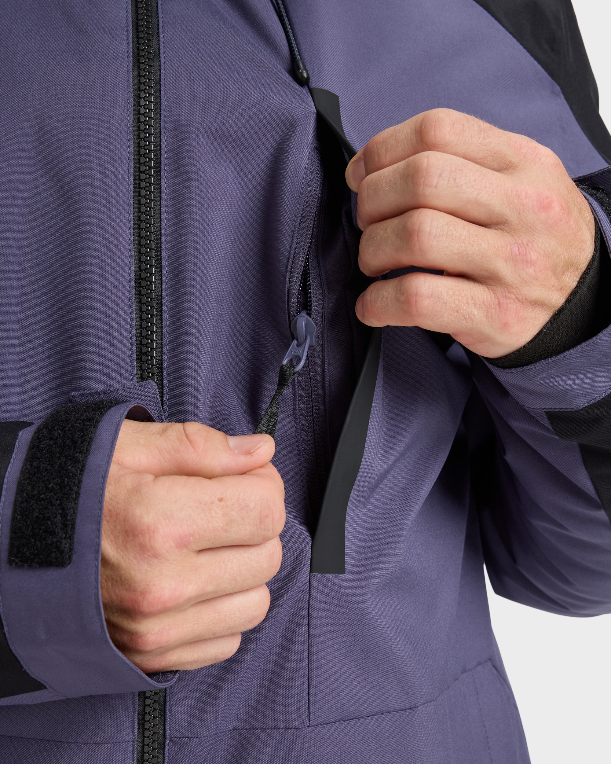 Mens Mission Block Snow Jacket