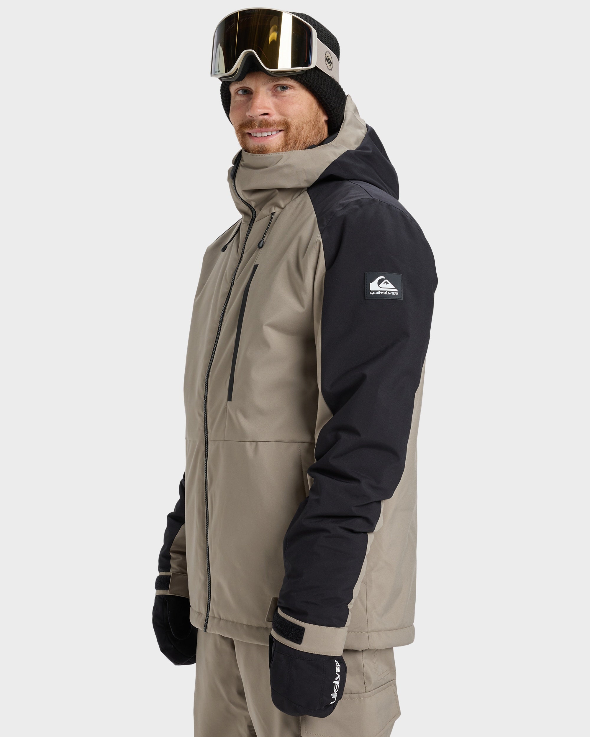 Mens Mission Block Snow Jacket