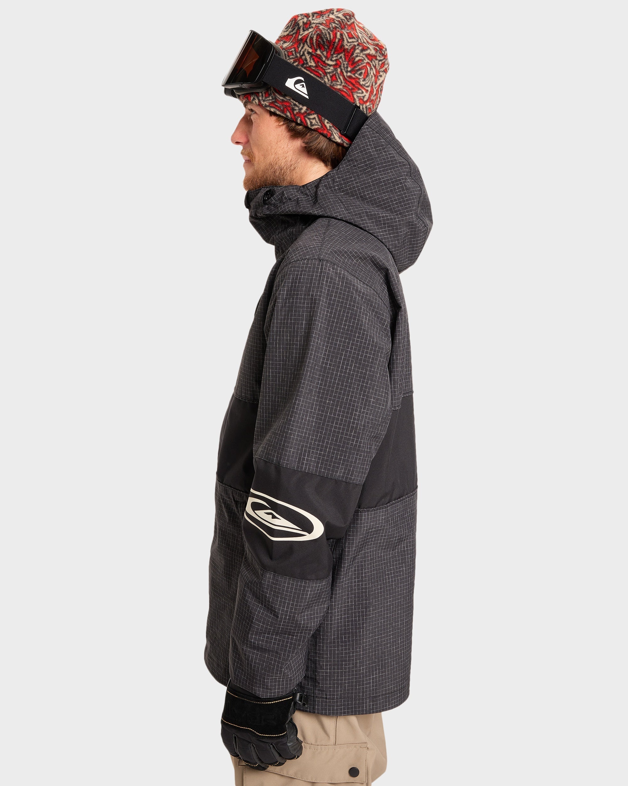 Mens High In The Hood Snow Jacket