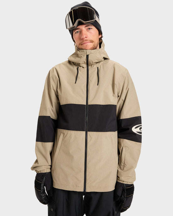 Mens High In The Hood Snow Jacket