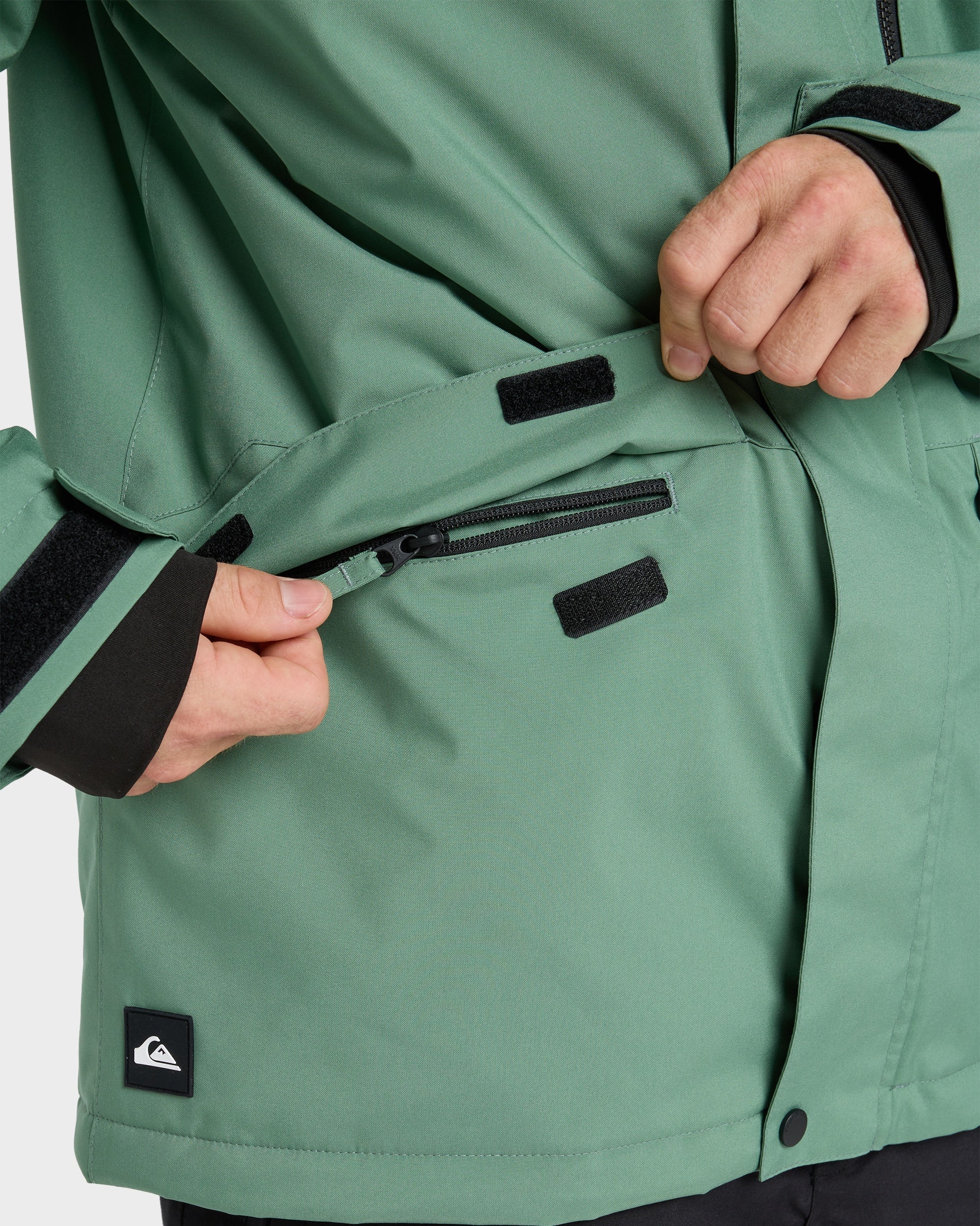 Mens Mission Solid Snow Jacket