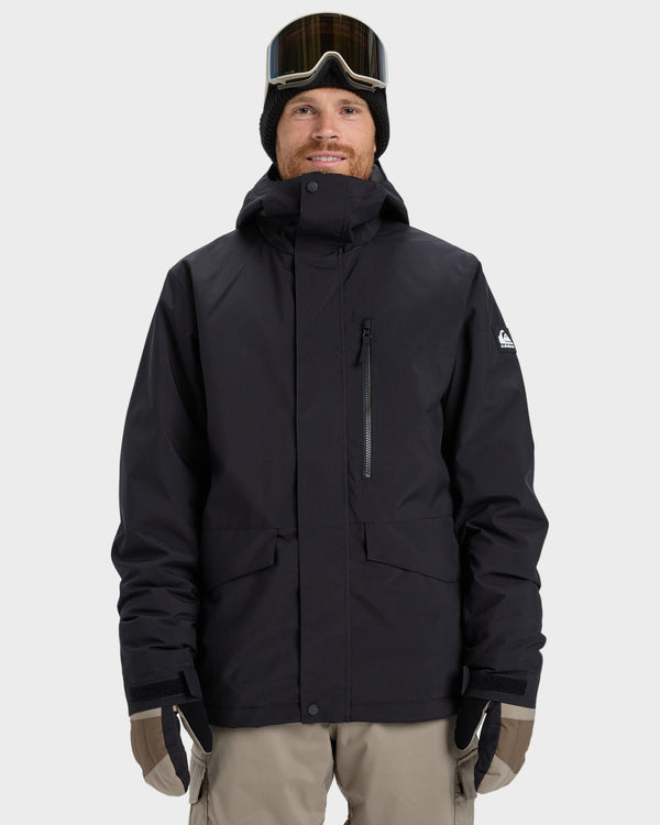 Mens Mission Solid Snow Jacket