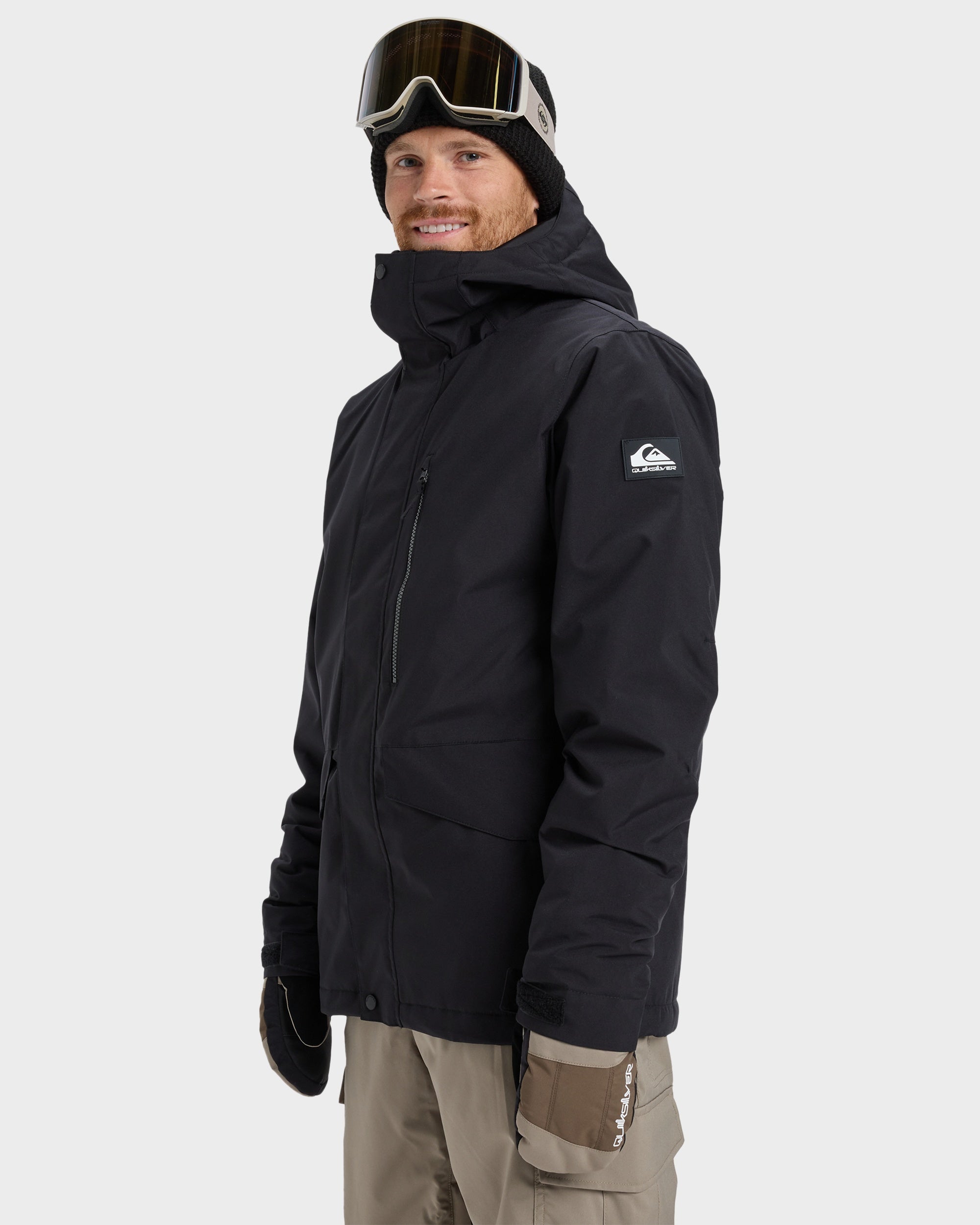 Mens Mission Solid Snow Jacket