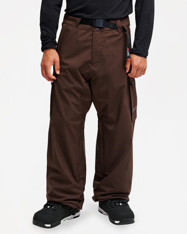 Mens Snow Down Cargo 20K Snow Pants