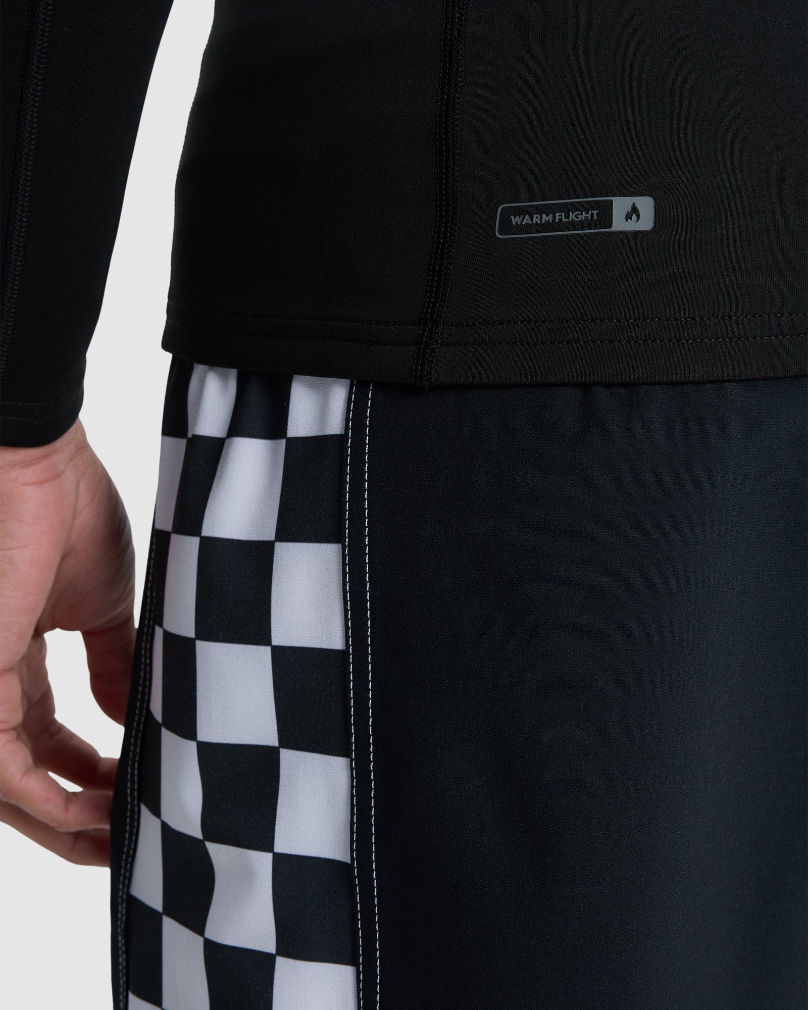 Mens Heat Long Sleeve Rash Vest