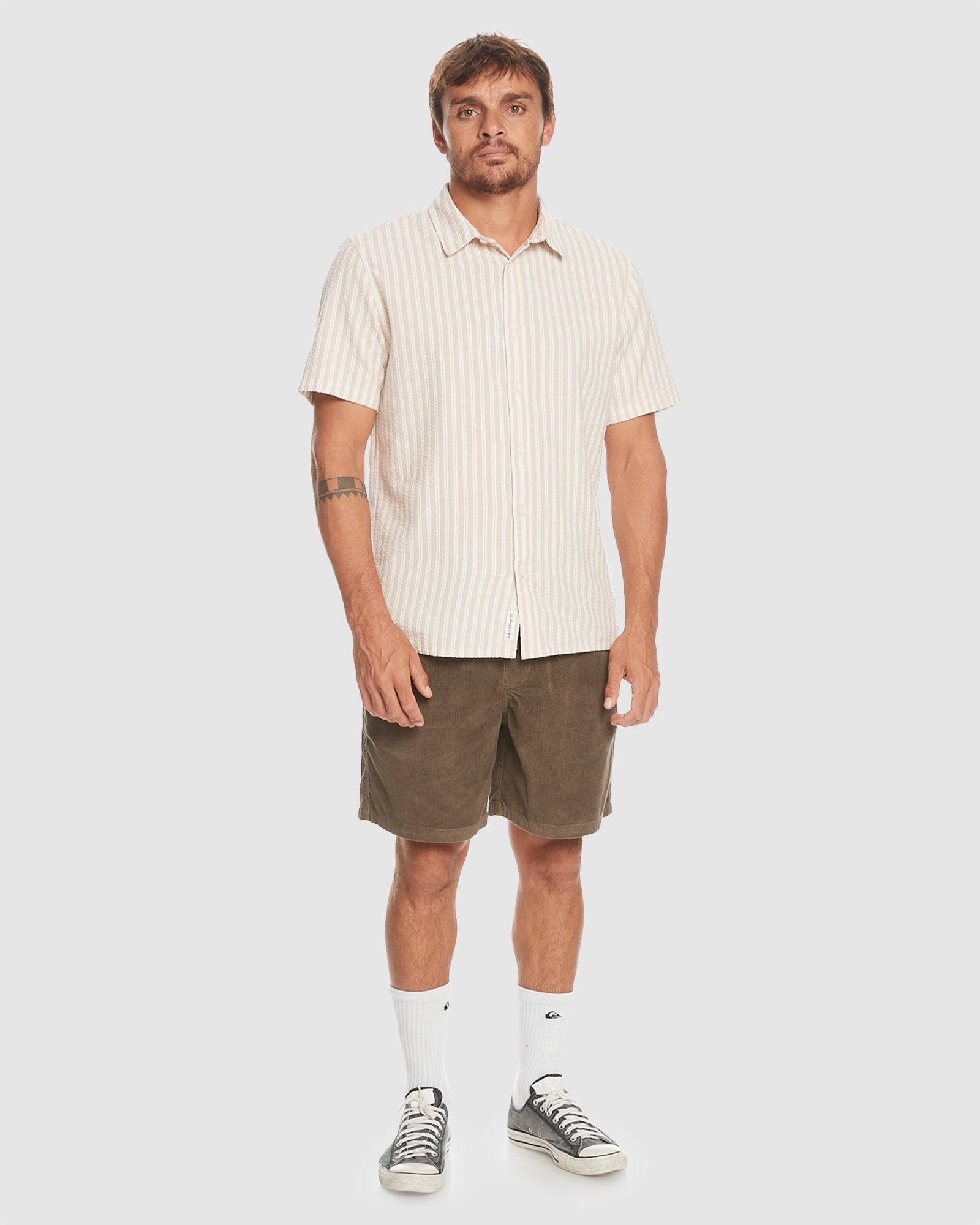 Mens Taxer Cord Shorts for Young Men
