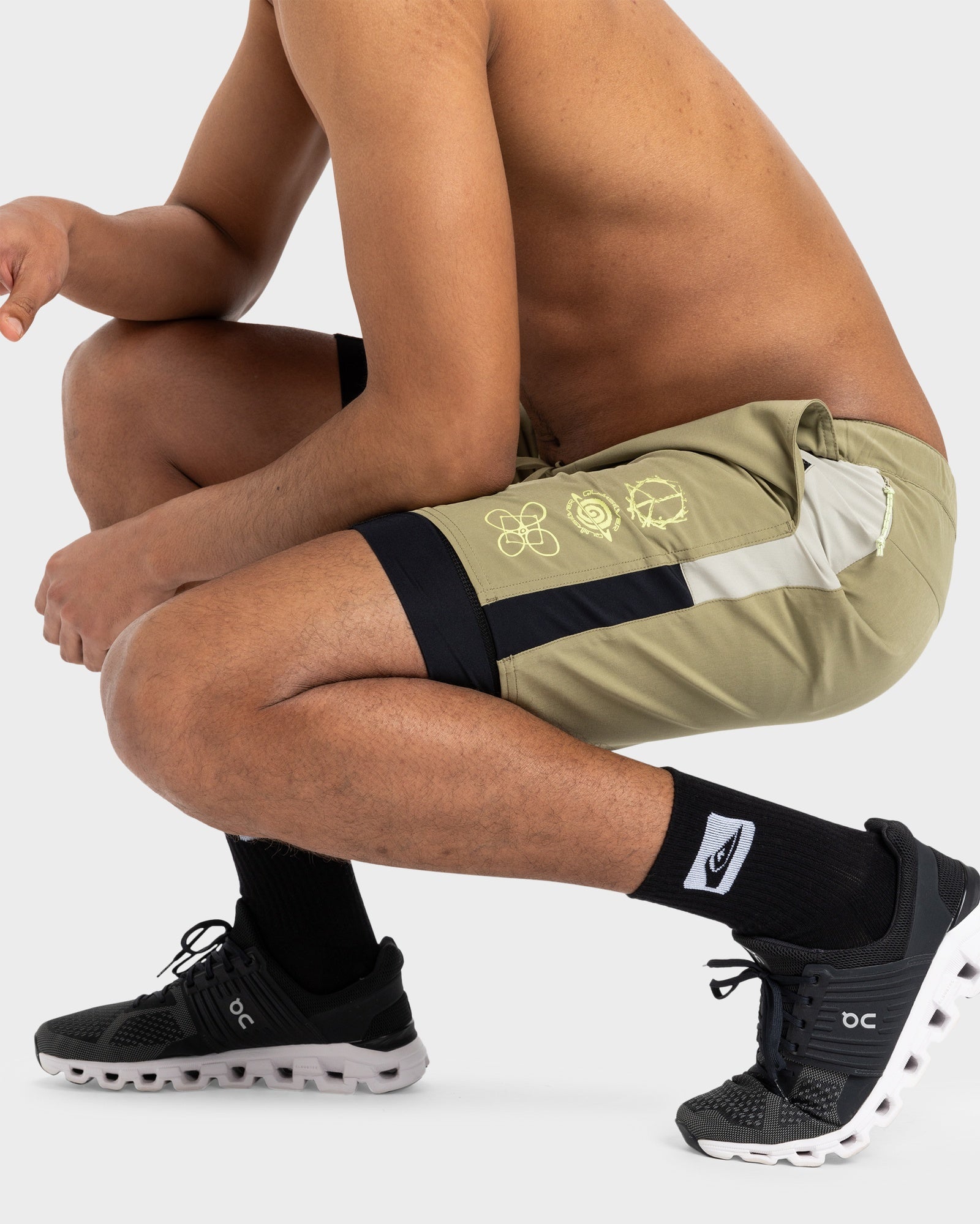 Mens Omni Training 17" Amphibian Sport Shorts