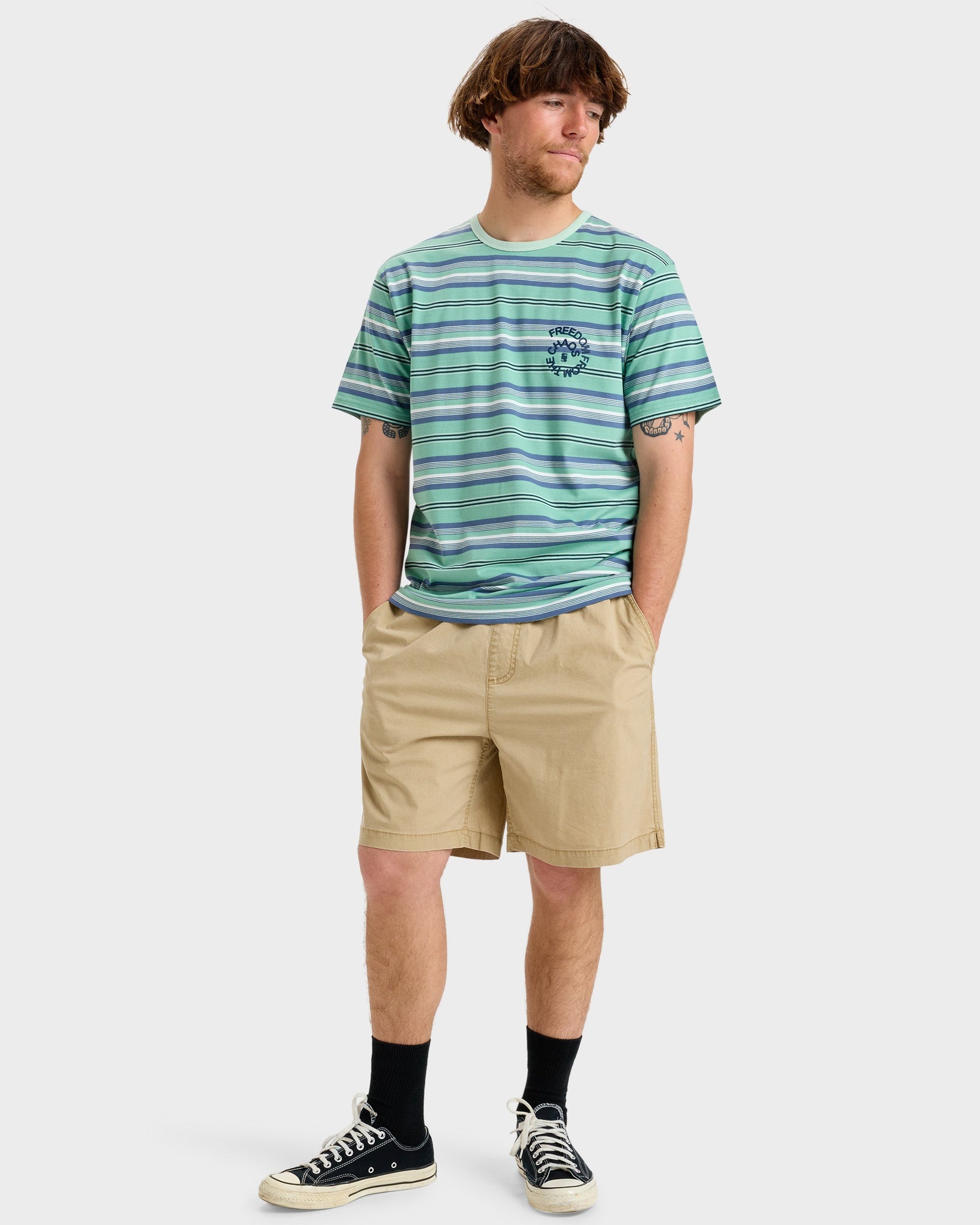 Mens Taxer 18" Elastic Waist Walkshorts