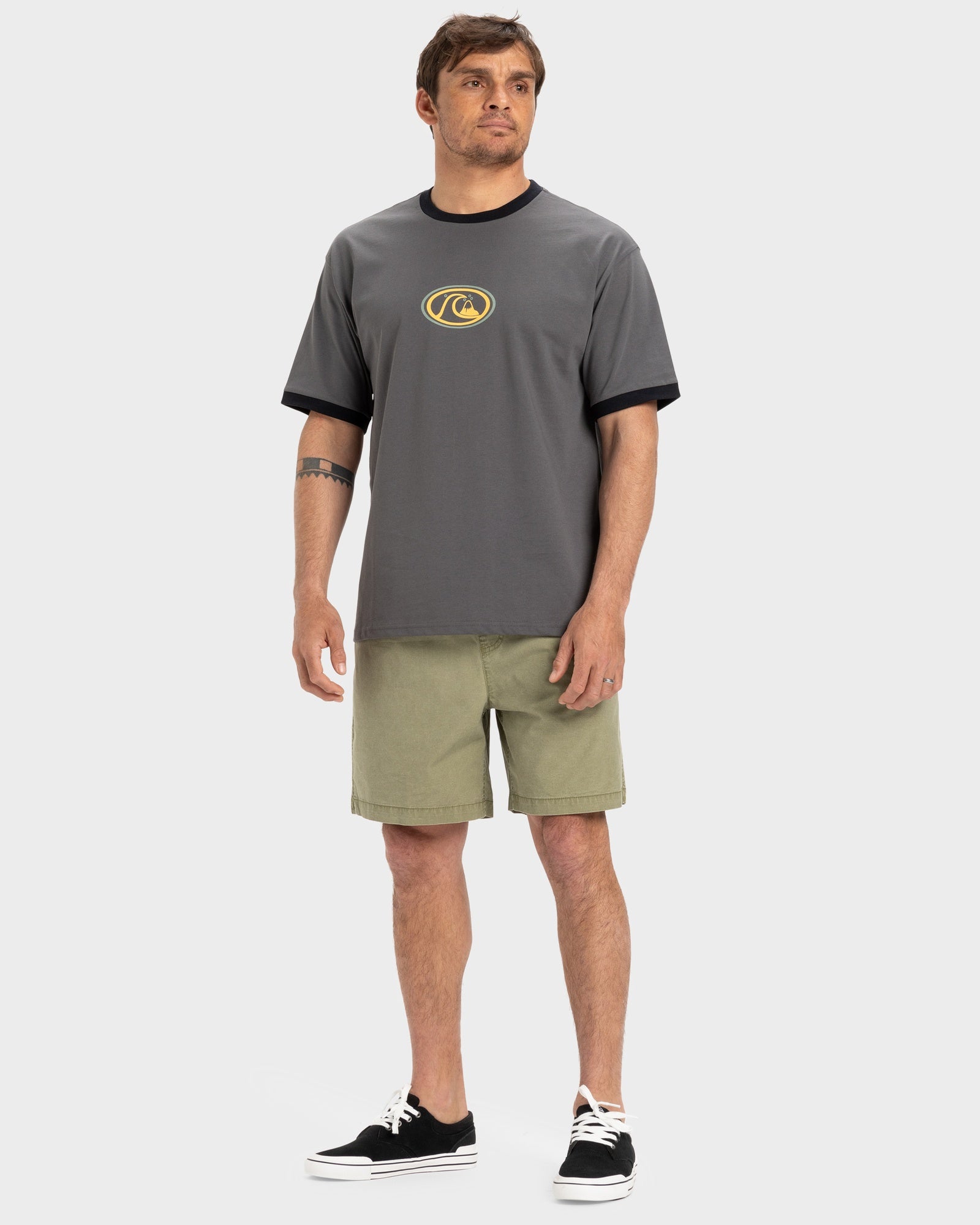 Mens Taxer 18&quot; Elastic Waist Walkshorts