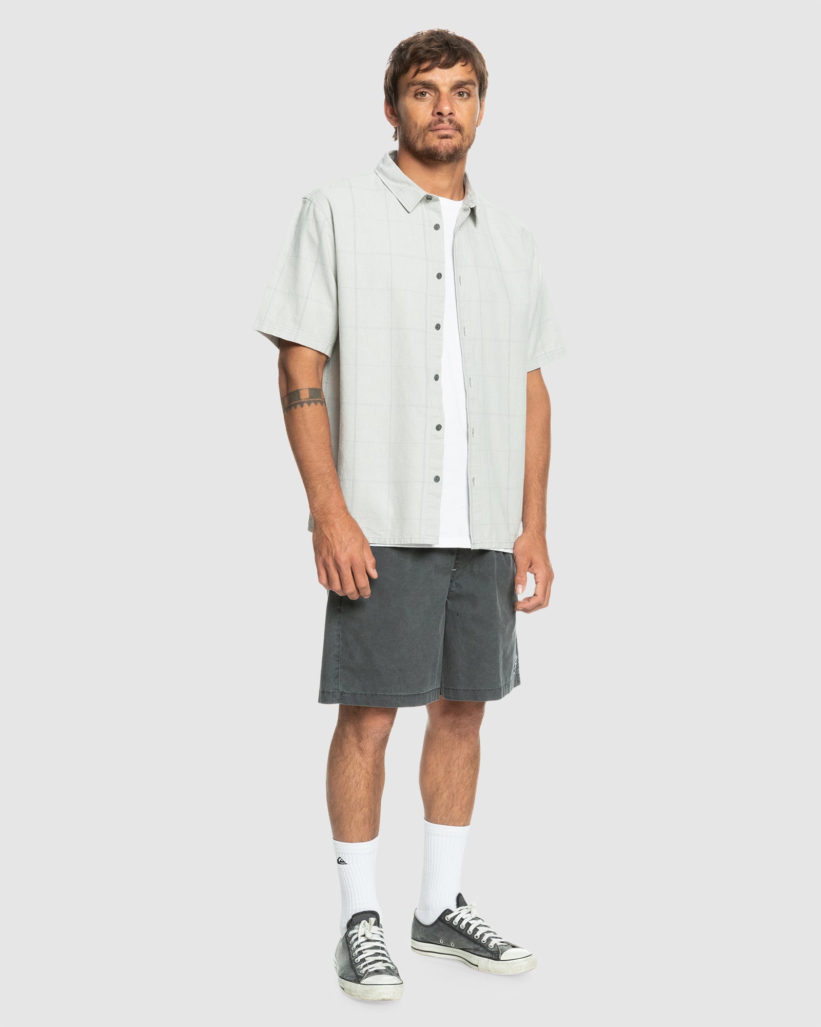 Mens Authentic Influenced Short Sleeve Shirt