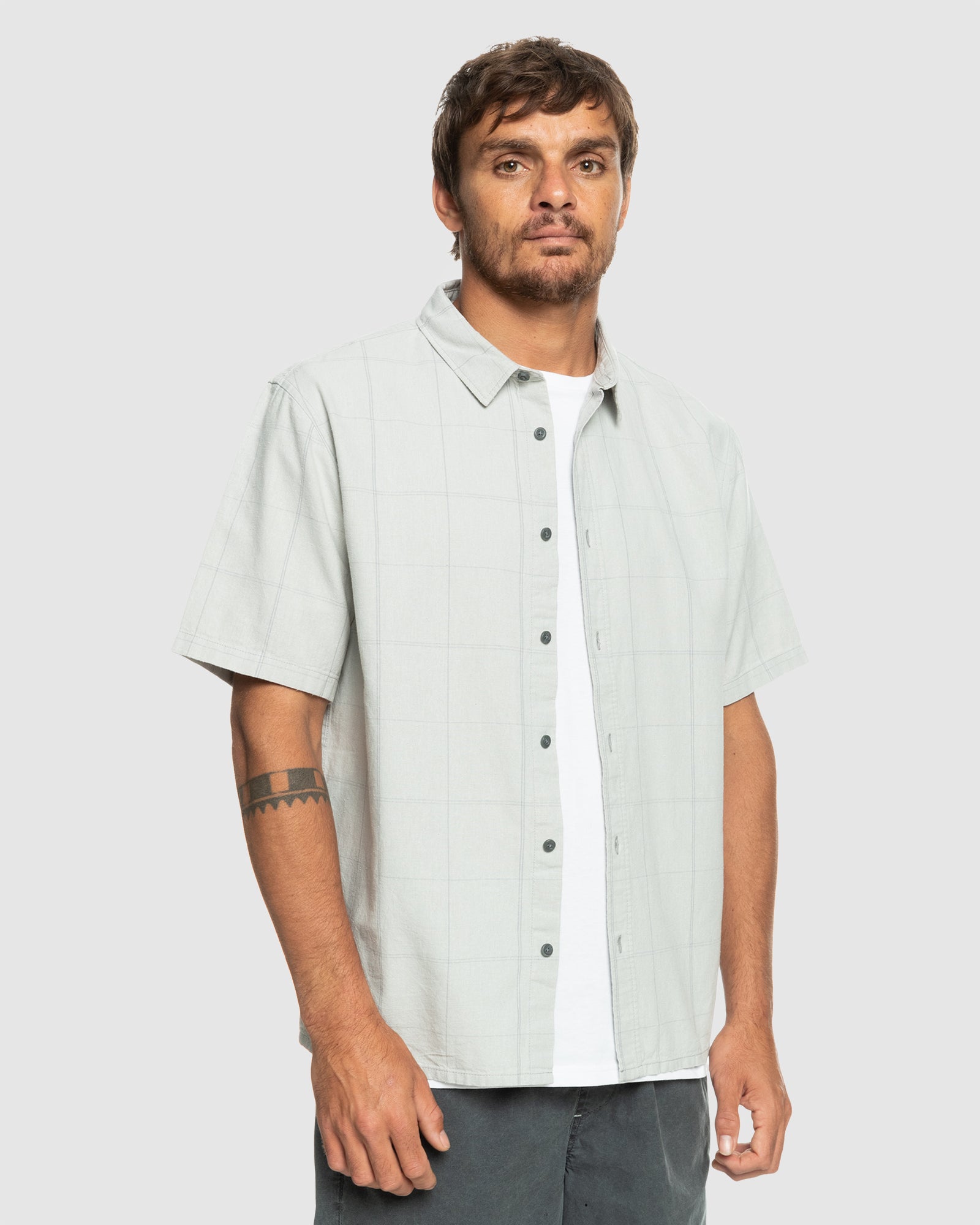 Mens Authentic Influenced Short Sleeve Shirt