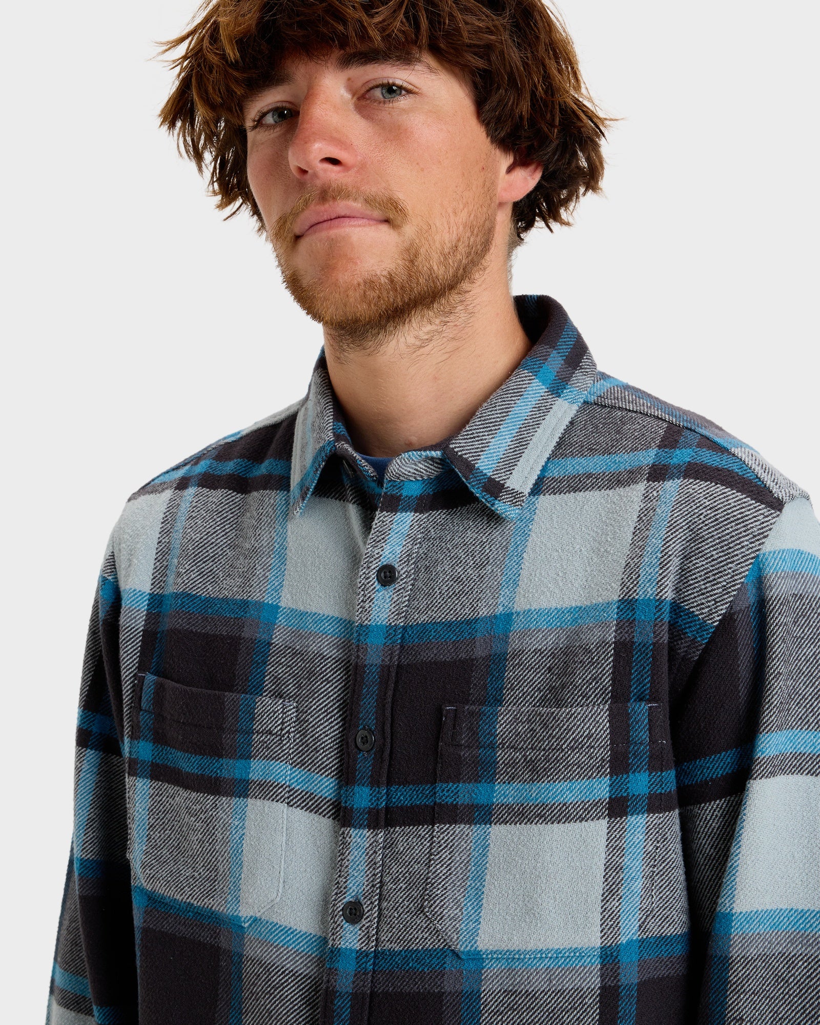 Mens Dna Flannel Long Sleeve Shirt