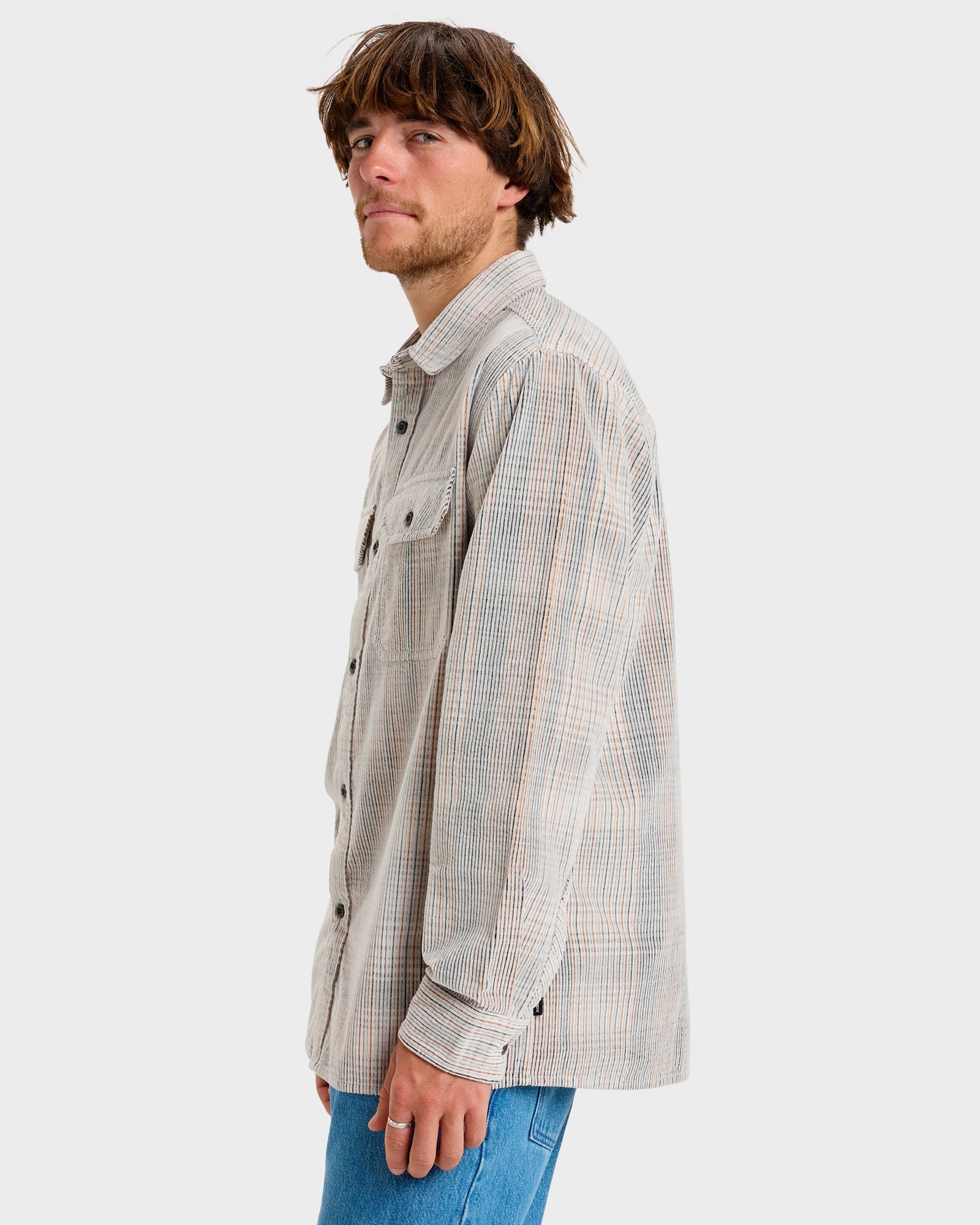 Mens Venture Corduroy Long Sleeve Shirt