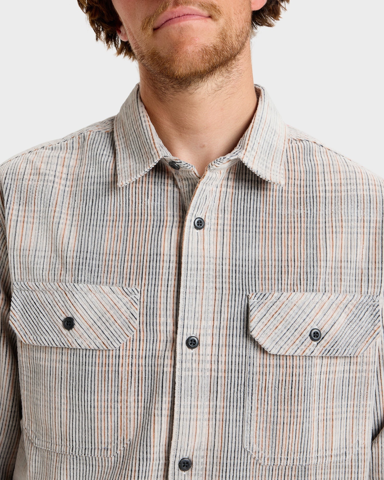 Mens Venture Corduroy Long Sleeve Shirt