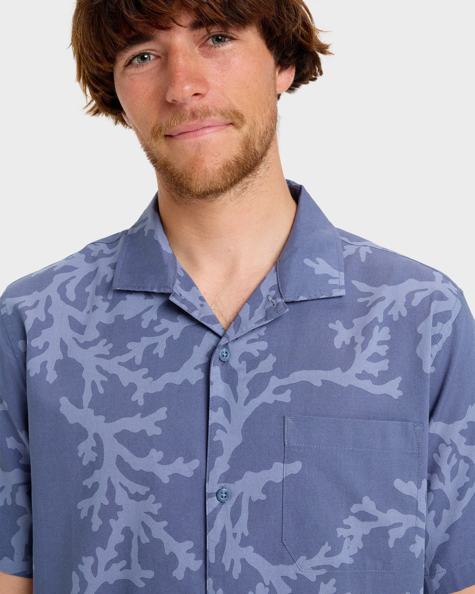 Mens Beach Club Short Sleeve Shirt