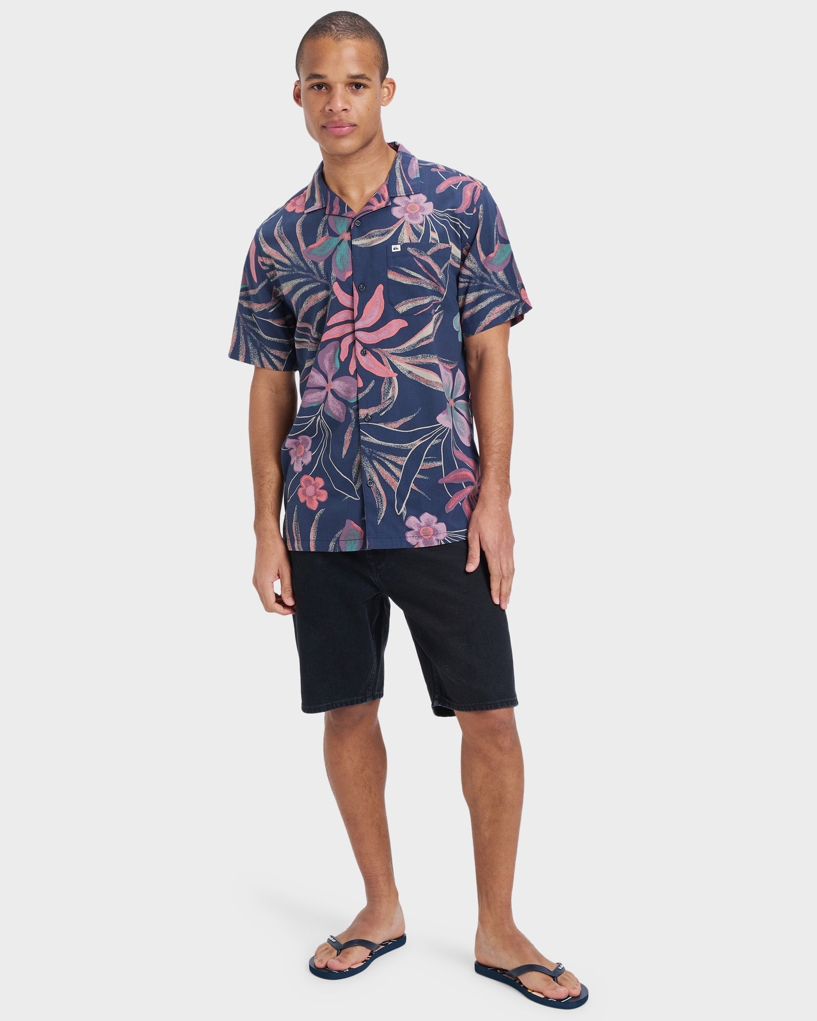 Mens Beach Club Short Sleeve Shirt