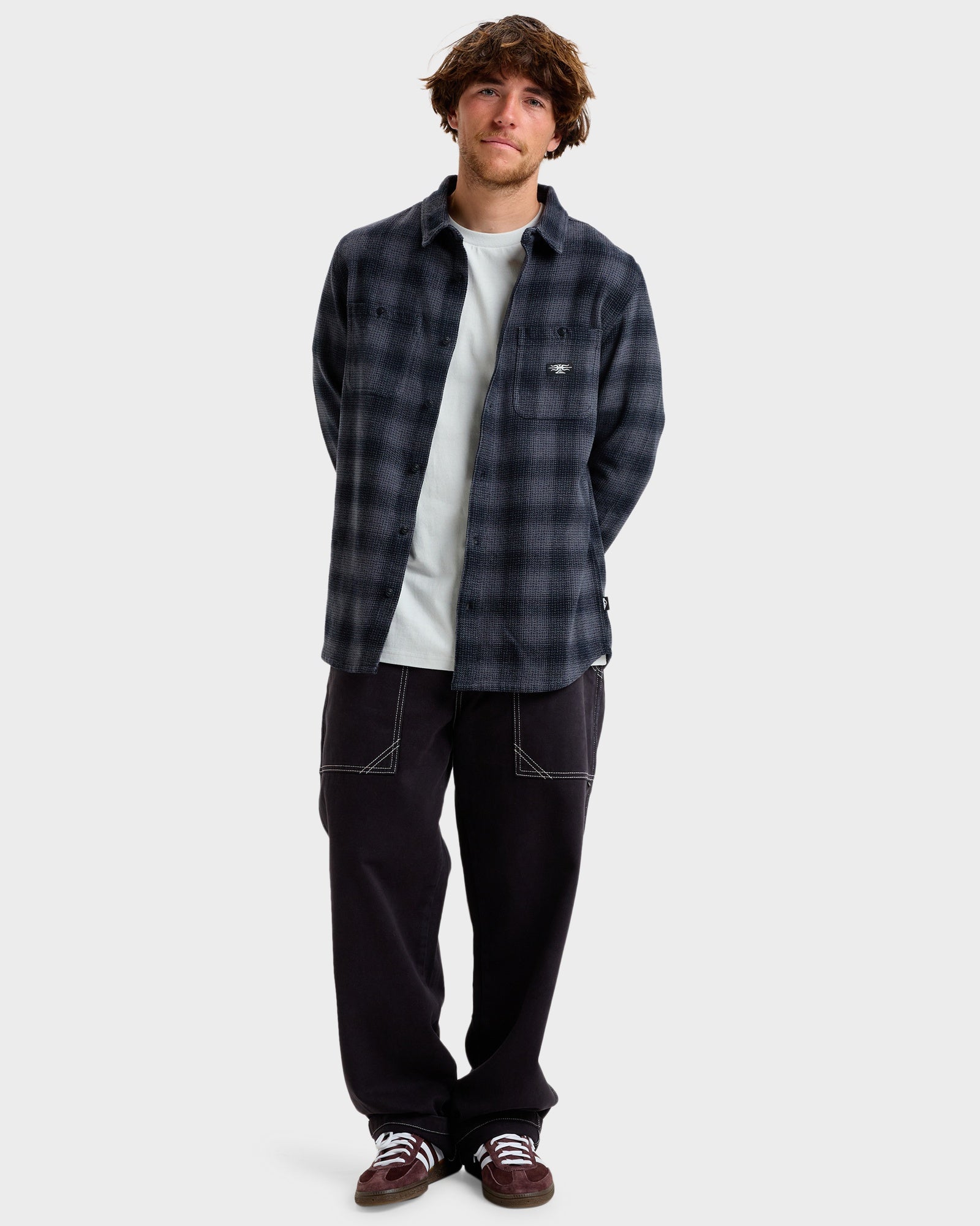 Mens Shady Times Flannel Shirt