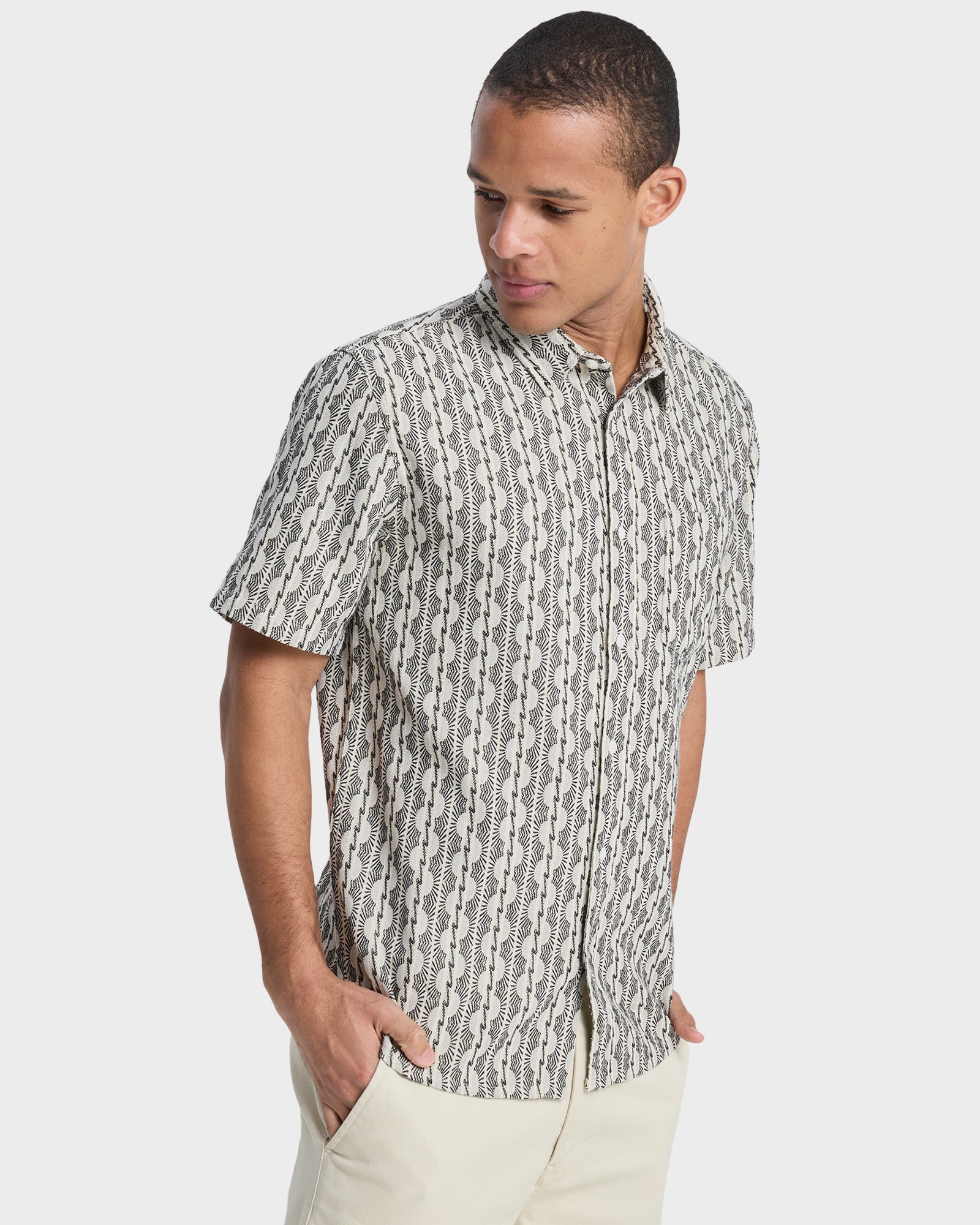 Mens Horizons Short Sleeve Shirt