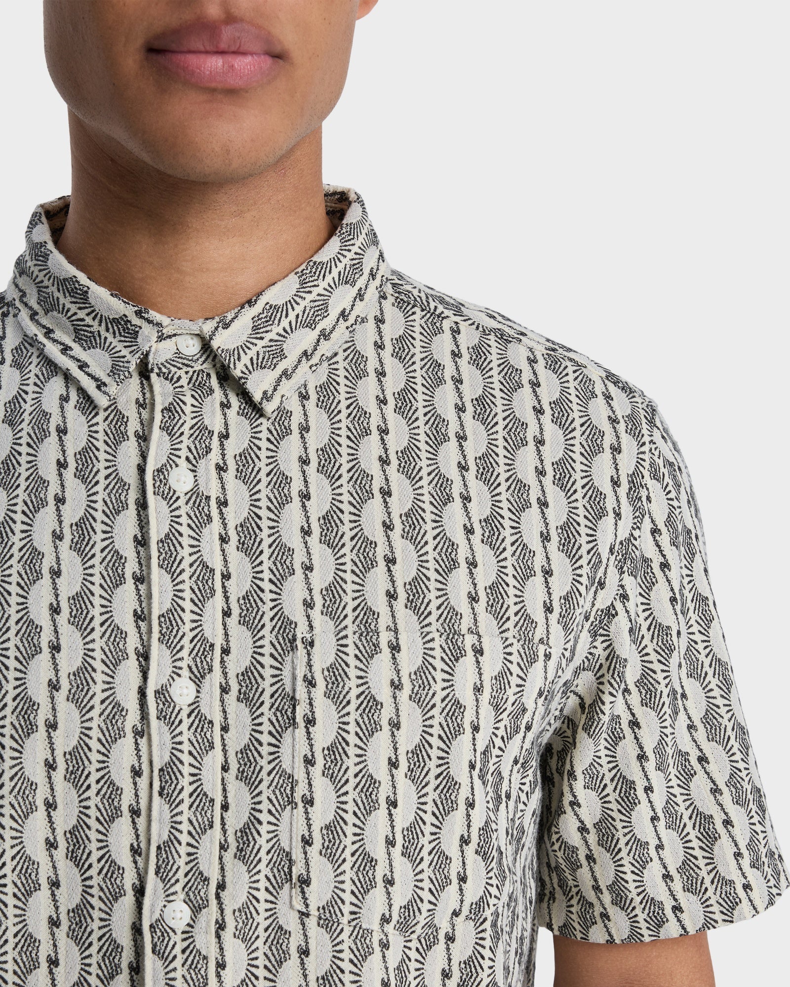 Mens Horizons Short Sleeve Shirt