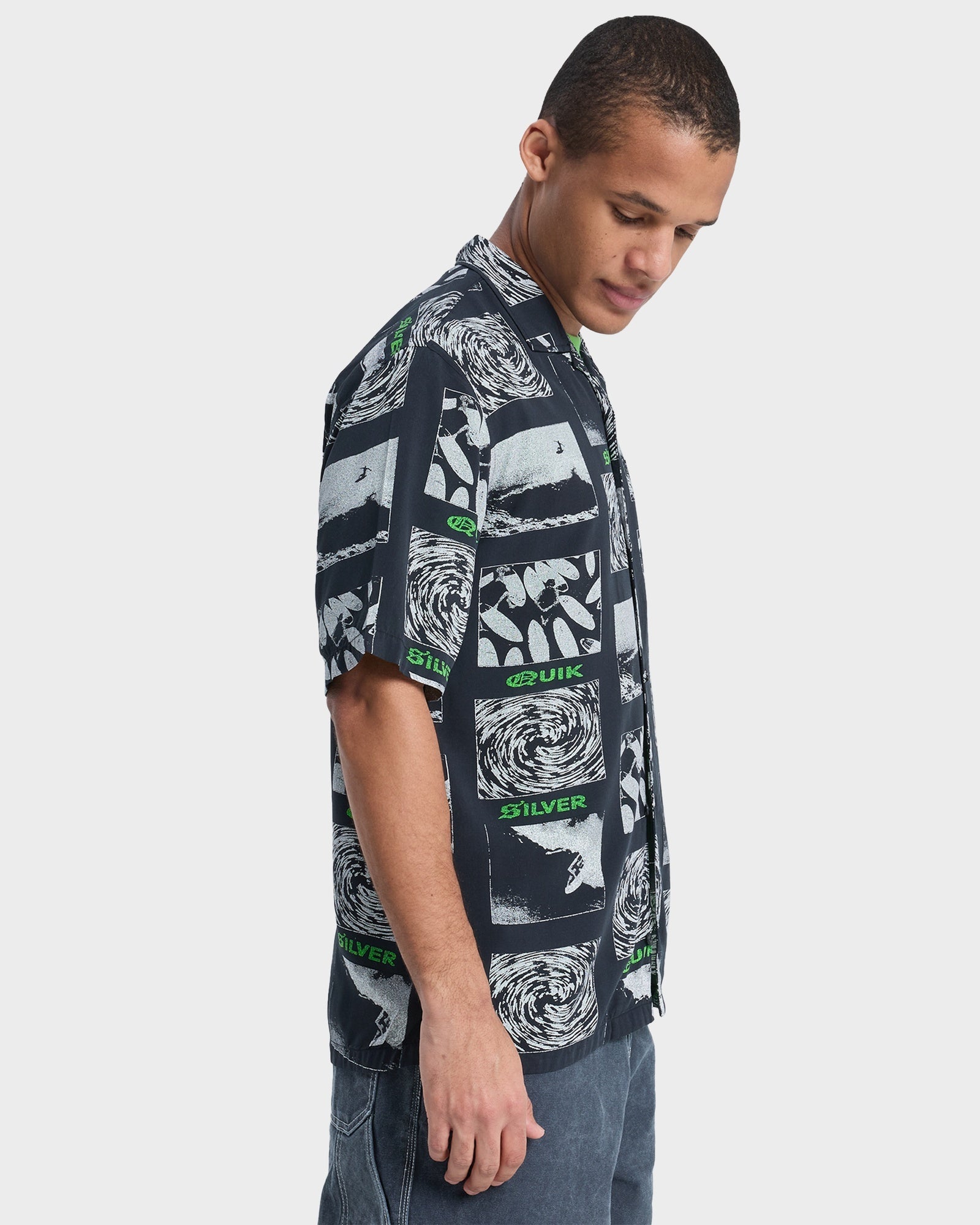 Mens Mercury Tubes Short Sleeve Shirt