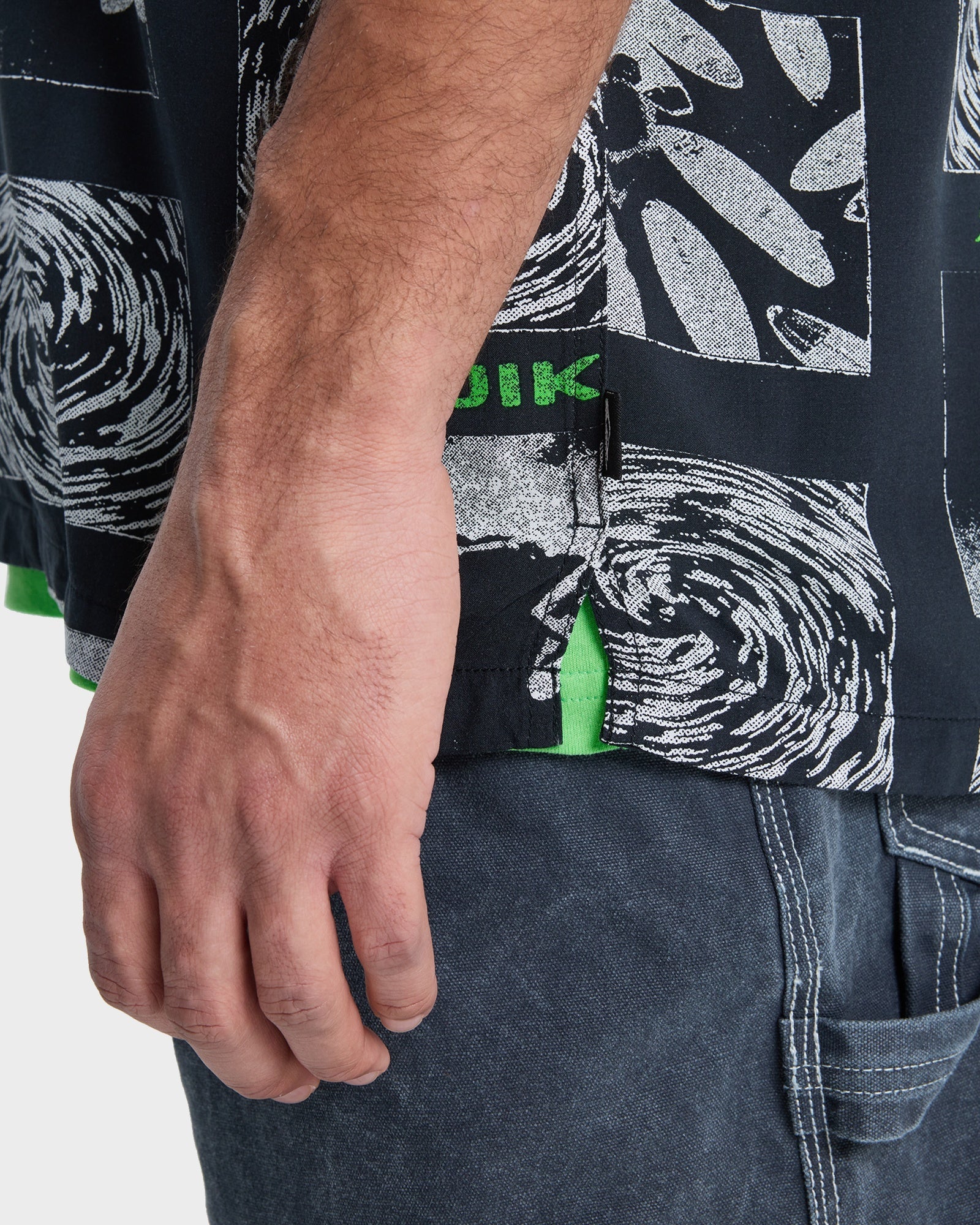 Mens Mercury Tubes Short Sleeve Shirt