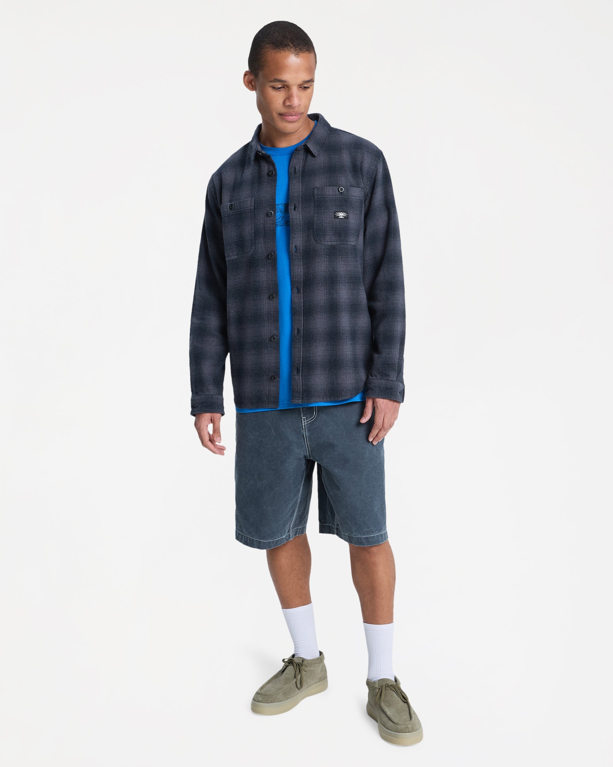 Mens Shady Times Long Sleeve Shirt