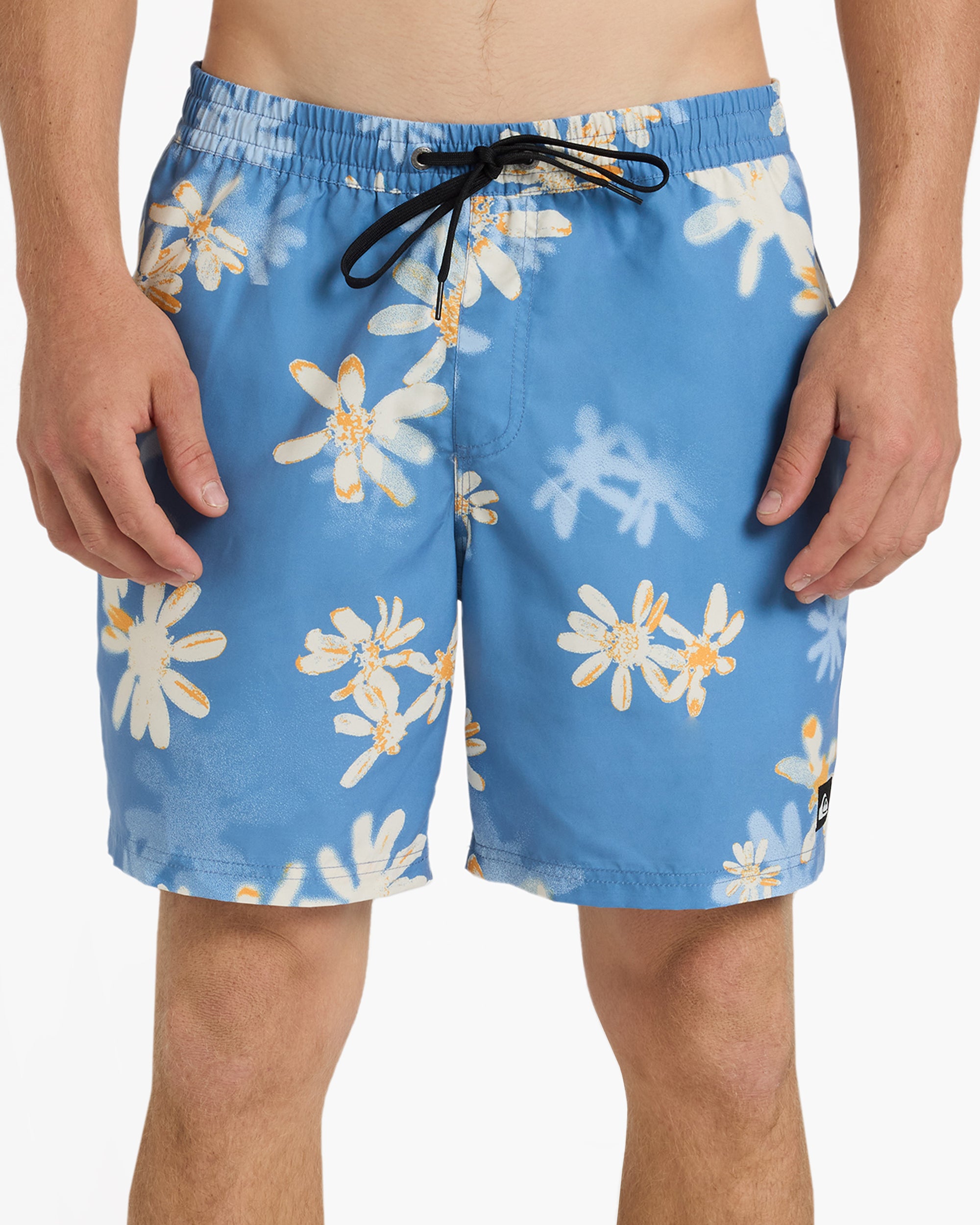 Mens Everyday Printed 17" Swim Shorts