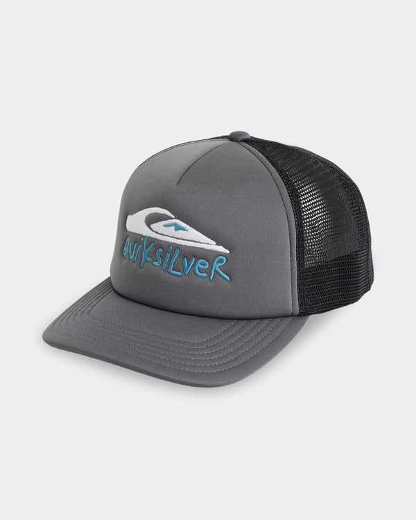 Boys 8-16 Wax Heads Trucker Cap