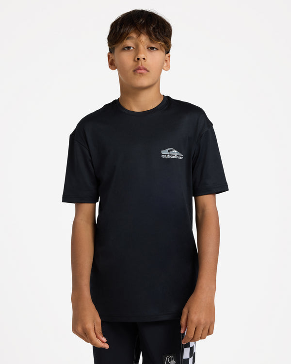 Boys 8-16 Carbon Short Sleeve Rashguard
