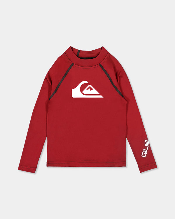 Boys 2-7 All Time Long Sleeve Rash Vest