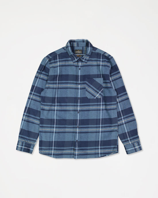 Mens Scribe Plaid Long Sleeve Shirt