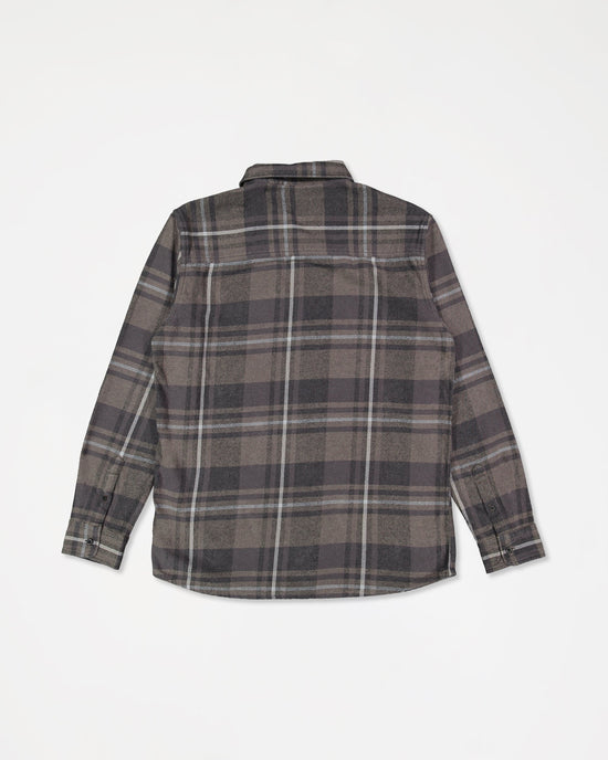 Mens Scribe Plaid Long Sleeve Shirt