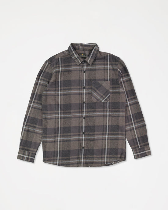 Mens Scribe Plaid Long Sleeve Shirt