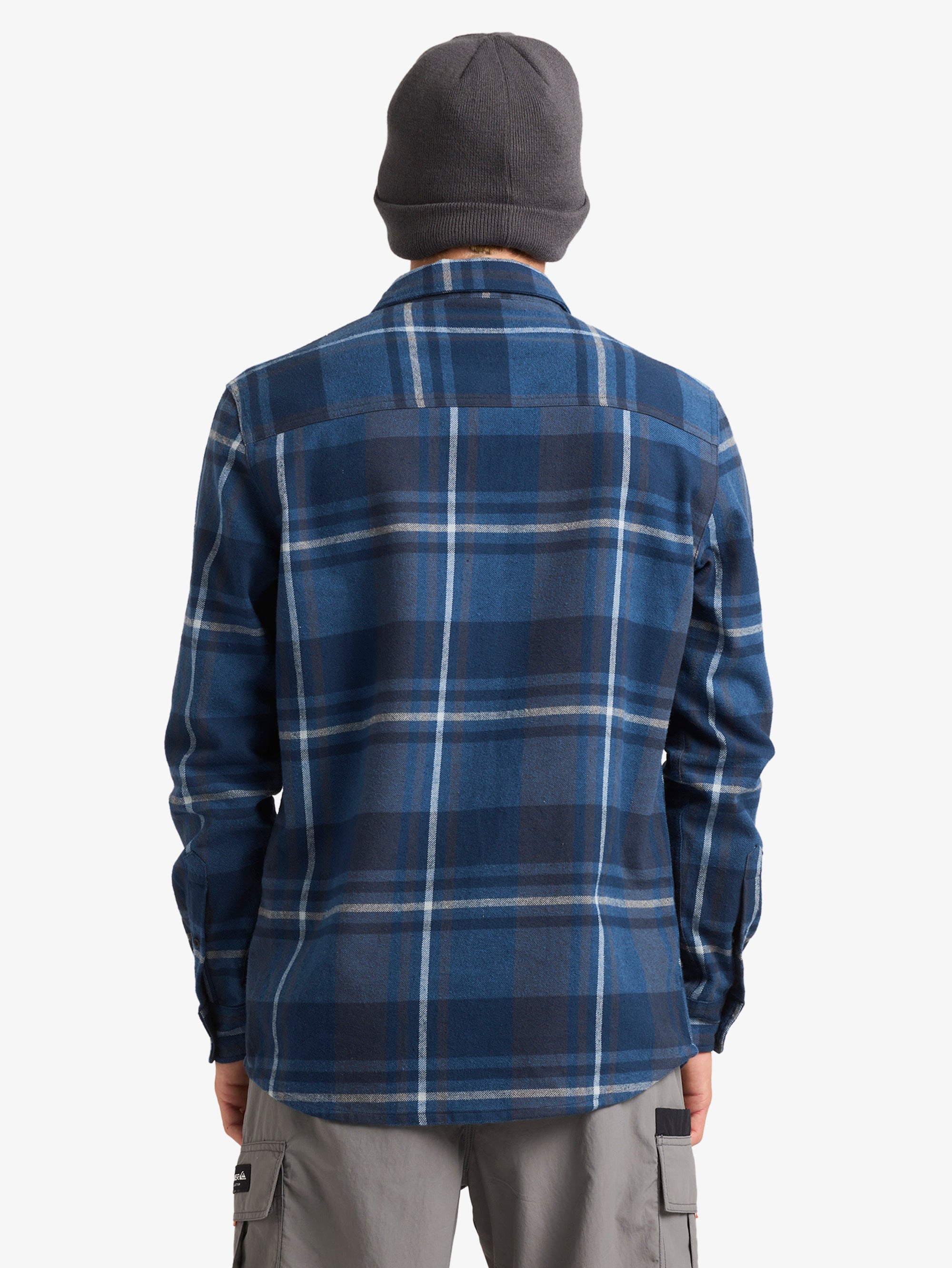 Mens Scribe Plaid Long Sleeve Shirt