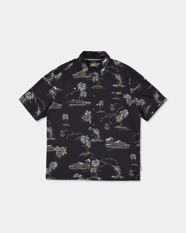 Mens Ocean Short Sleeve Shirt