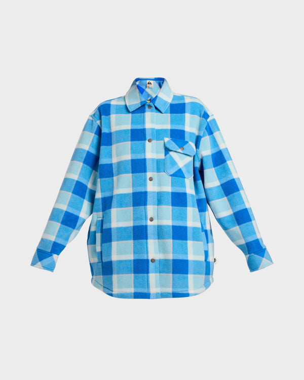 Womens Camp Queen Polar Fleece Long Sleeve Shirt