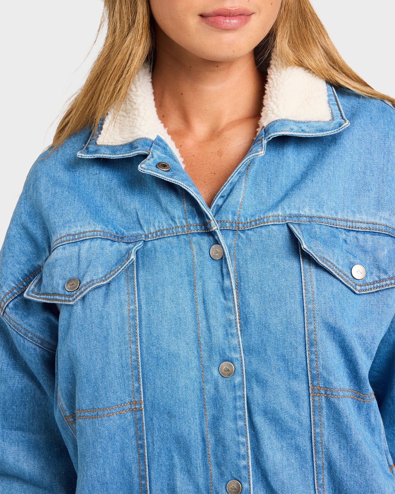 Womens Sunsets Denim Jacket
